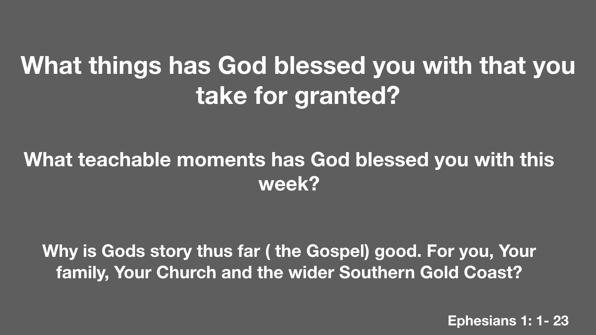 Questions Ephesians Part 1.001